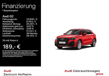 Audi Q2 35 TFSI S line S tro*LED*Virtual*Navi+*Sports