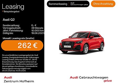 Audi Q2 35 TFSI S line S tro*LED*Virtual*Navi+*Sports