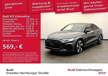 Audi A3 S line 35 TFSI S tronic MATRIX SONO