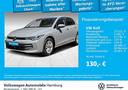 VW Golf Volkswagen VIII 1.5 eTSI Life DSG App-Connect Klima Si