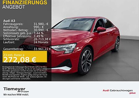 Audi A3 Limo 35 TDI ADVANCED LM18 NAVI+ AHK KAMERA