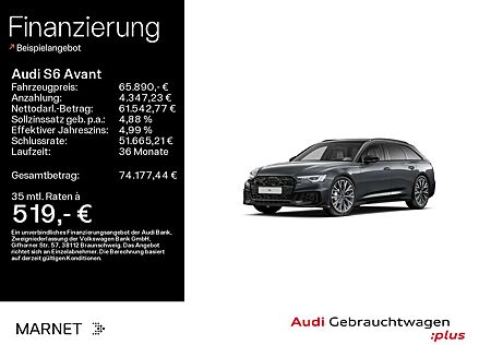 Audi S6 3.0 TDI quattro*Navi*LED*Alu*HUD*B&O*PD