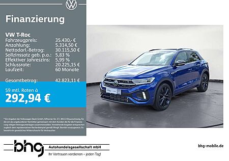 VW T-Roc Volkswagen 2.0 TDI SCR 4MOTION DSG R-Line