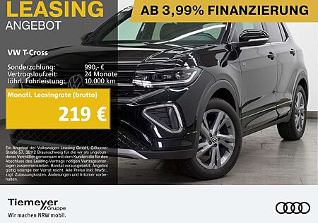 VW T-Cross Volkswagen 1.5 TSI DSG R-LINE IQ.LIGHT AHK KAMERA L