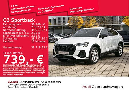 Audi Q3 40 TFSI qu. S tronic S line ACC/Vir