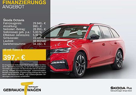Skoda Octavia Combi 2.0 TSI DSG RS MATRIX VIRTUAL LM18