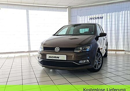 VW Polo Volkswagen Allstar BMT, 1.Hand, unfallfrei, LED, Schiebedach