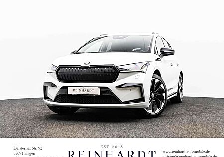 Skoda Enyaq gebraucht kaufen Skoda Enyaq 80x SPORTLINE/21Z/MTRX/ACC/HuD/PANO/WÄRMEP