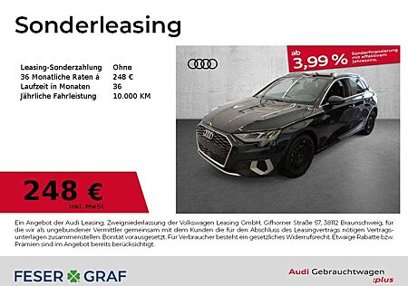 Audi A3 Advanced 35 TFSI S tronic Smartphone Inter./AHK/PD
