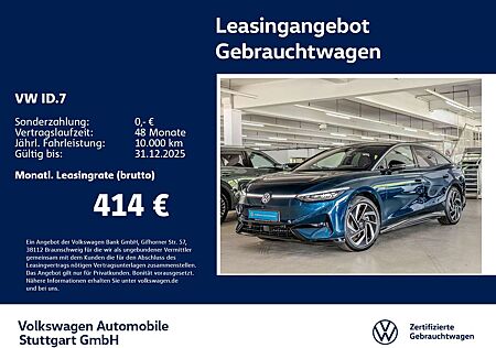 VW ID.7 Volkswagen Pro Navi Kamera LED AHK ACC SHZ