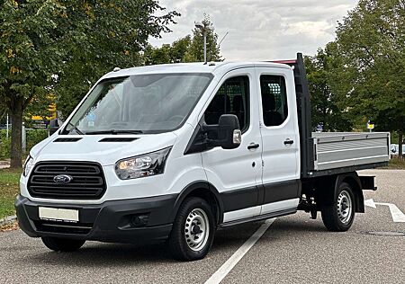 Ford Transit Pritsche L2*TüVneu*54 TKm*7-Sitze*AHK*Standhzg*