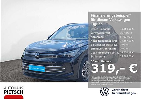 VW Tiguan Volkswagen 2.0 TDI Elegance AHK 360°Travel Assist