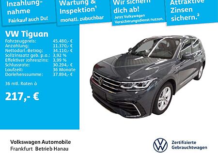 VW Tiguan Volkswagen 2.0 TDI DSG 4Motion R-Line Navi IQ.Light