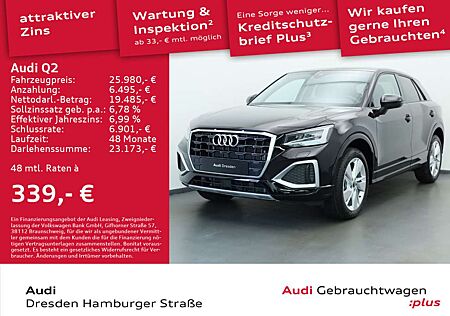 Audi Q2 30 TFSI advanced LED Navi GRA AHZV