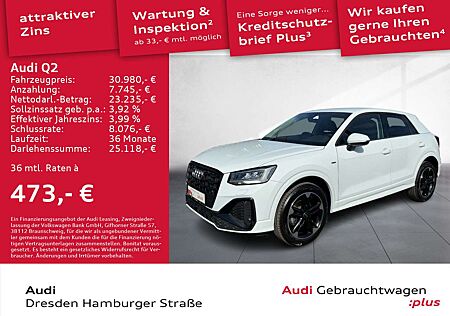 Audi Q2 30 TDI S line LED AHZV