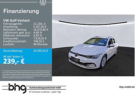 VW Golf Variant Volkswagen 1.0 TSI OPF Life