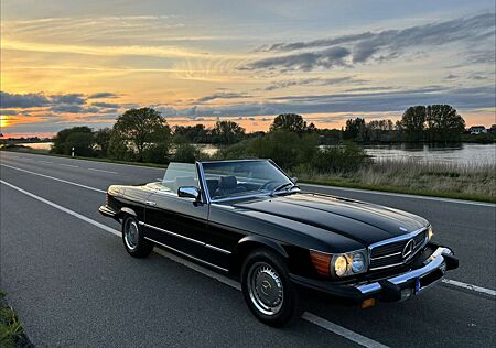 Mercedes-Benz SL 380 Schwarz - Leder - H-Zulassung
