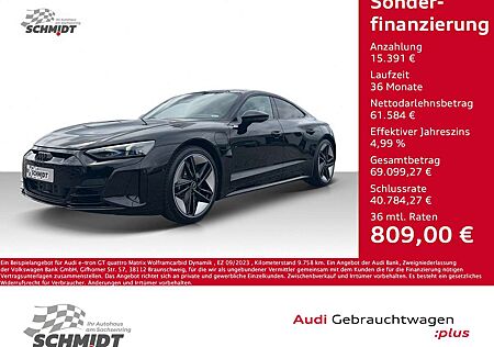 Audi e-tron GT quattro Matrix Wolframcarbid Dynamik