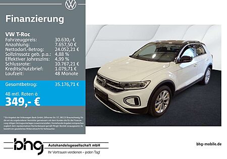 VW T-Roc Volkswagen Style 1,5 TSI DSG Anhängevorrichtung abneh