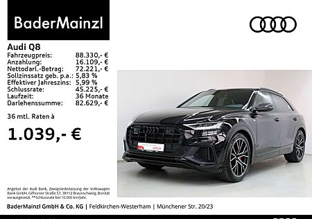 Audi Q8 60 TFSIe quattro Competition Plus S line B&O
