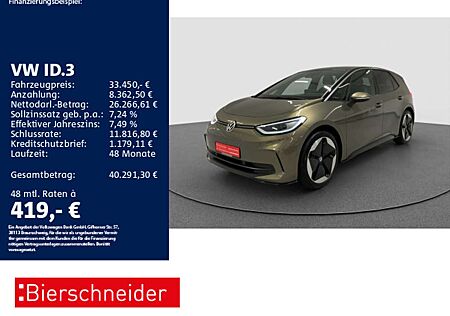 VW ID.3 Volkswagen Pro S 20 DCC MATRIX HuD 360