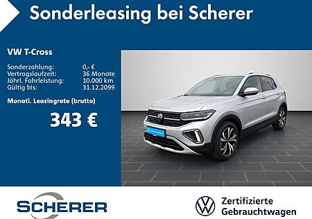VW T-Cross Volkswagen 1.0 TSI *Style* DSG LED Navi SHZ RFK APP