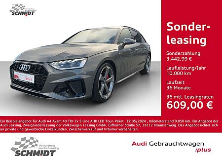 Audi A4 Avant 40 TDI 2x S Line AHK LED Tour-Paket