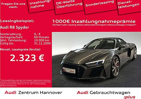Audi R8 Spyder performance 5.2 FSI quattro Laser B&O Keram