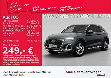 Audi Q5 40 TDI qu. S tronic 2x S line AHK/Navi+/Kamer