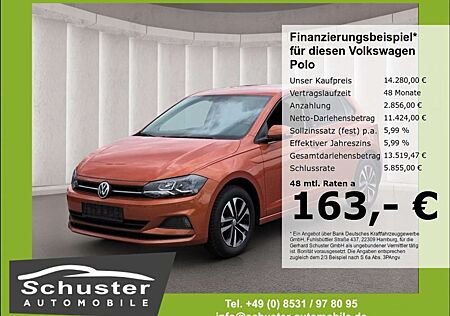 VW Polo Volkswagen VI UNITED 1.0*SHZ PDCv+h 2Z-Klima AppConn