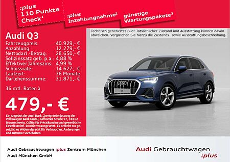 Audi Q3 35 TFSI S tronic S line Virtual+/Navi+/Privac