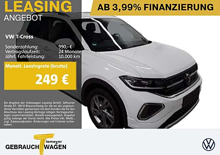 VW T-Cross Volkswagen 1.5 TSI DSG R-LINE IQ.LIGHT NAVI AHK ASS