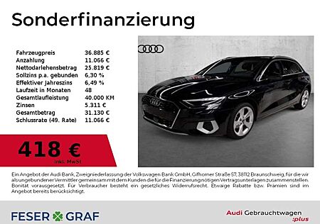 Audi A3 35 TDI LED/ACC/AHK/Virtual/18 Zoll