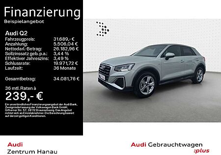 Audi Q2 35 TFSI S-LINE*NAVI-PLUS*LED*AHK*LEDER*SHZ*VI