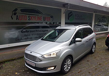 Ford Grand C-Max Titanium2HD+CHECKHEFT+AHK+SITZ&LENKRADHEIZUNG+NAVI