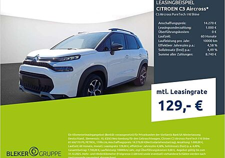 Citroën C3 Aircross Citroen PureTech 110 Shine
