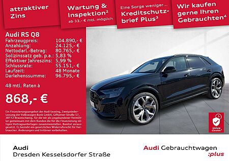 Audi RS Q8 4.0 TFSI Q.LED Navi AHZV Pano