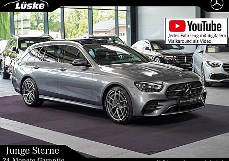 Mercedes-Benz E 400 d T 4M AMG Line Leder Nappa Pano AHK 360°
