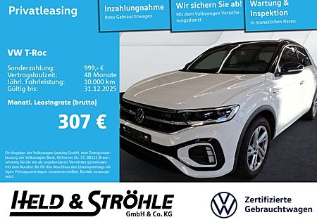 VW T-Roc Volkswagen R-LINE 1.5 TSI DSG LED+ NAV AHK 17" SFW