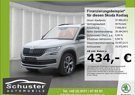 Skoda Kodiaq SPORTLINE 4x4 TDI*StndHzg 360°Ka Panodach
