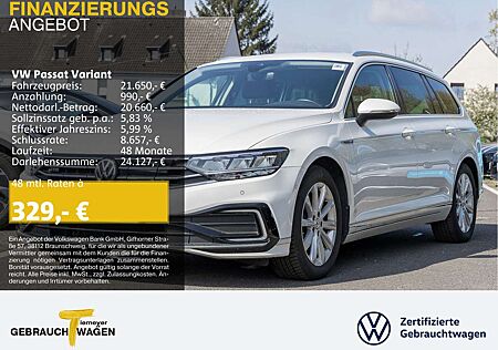 VW Passat Variant Volkswagen GTE LM18 ALCANTARA AHK NAVI-PRO