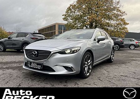 Mazda 6 gebraucht kaufen Mazda 6 SKYACTIV-D 175 AHK / Leder / Glasschiebed. / BOSE