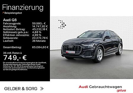 Audi Q8 50 TDI quattro Air*AHK*360°*Pano*Virtual*ACC