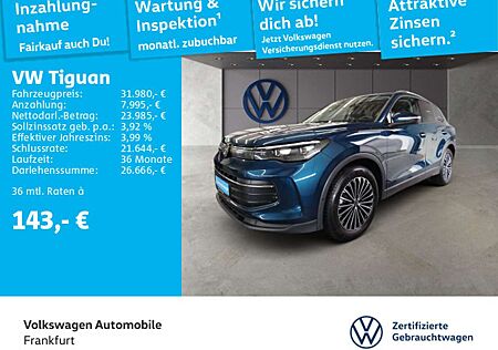 VW Tiguan Volkswagen 1.5 eTSI DSG Life Navi FrontAssist LEDPlu