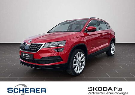 Skoda Karoq Clever 1.5TSI DSG AHK KAM NAV 19Zoll