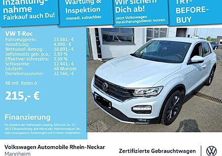 VW T-Roc Volkswagen 1.5 TSI Sport DSG Navi PDC Sitzheizung uvm