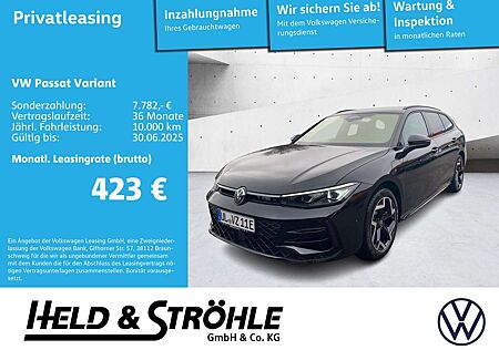 VW Passat Variant Volkswagen R-Line Black 1.5 eHybrid AHK PANO