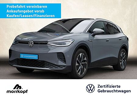VW ID.4 Volkswagen Pro +MAX 501KM+AHK+WÄRMEPUMPE+ Bluetooth LED