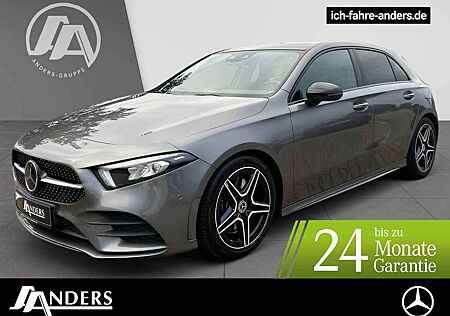 Mercedes-Benz A 250 AMG+MBUX+Night+Pano+Distr+LED+360°+Apple