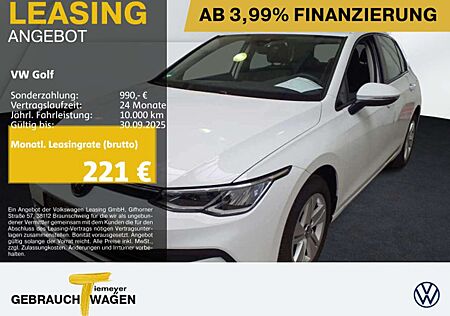 VW Golf Volkswagen 1.0 eTSI LIFE NAVI SITZHZ PDC CLIMATRONIC